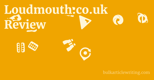 Loudmouth.co.uk Review 1 by