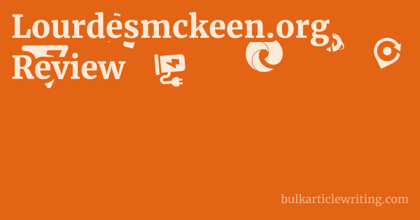 Lourdesmckeen.org Review 1 by