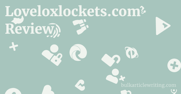 Loveloxlockets.com Review 1 by Partners