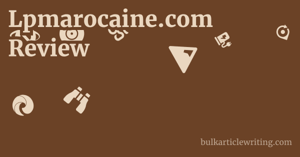 Lpmarocaine.com Review 1 by
