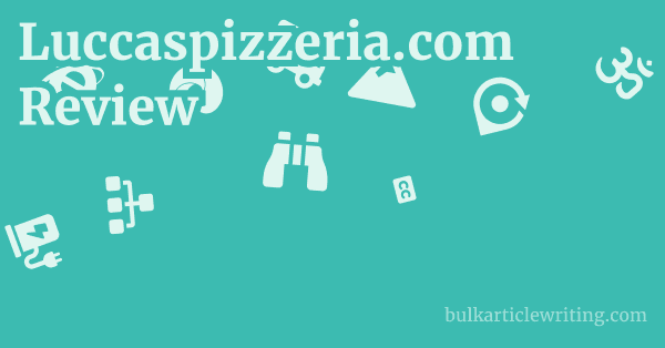 Luccaspizzeria.com Review 1 by
