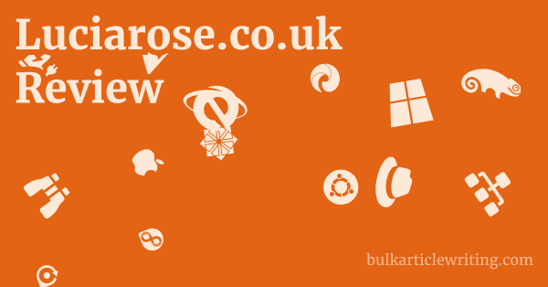 Luciarose.co.uk Review 1 by