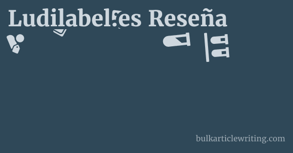 Ludilabel.es Reseña 1 by