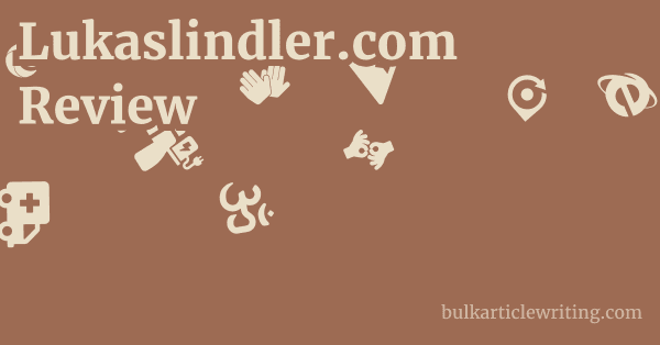 Lukaslindler.com Review 1 by
