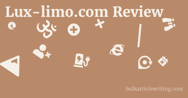 Lux-limo.com Review 1 by Partners
