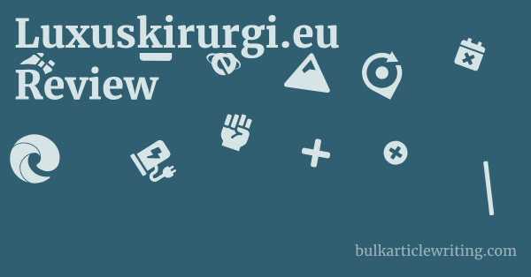 Luxuskirurgi.eu Review 1 by