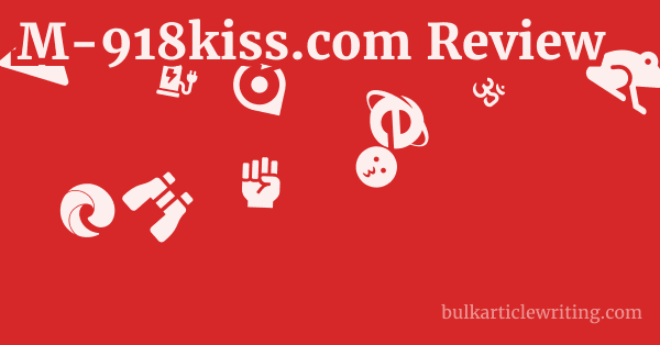 M-918kiss.com Review 1 by