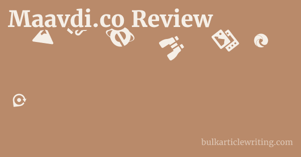 Maavdi.co Review 1 by