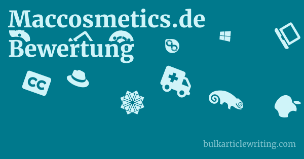 Maccosmetics.de Bewertung 1 by