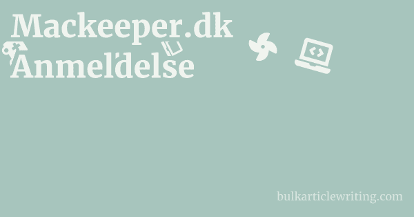 Mackeeper.dk Anmeldelse 1 by