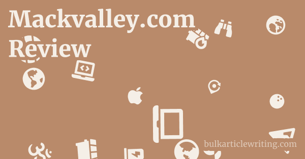 Mackvalley.com Review 1 by Partners
