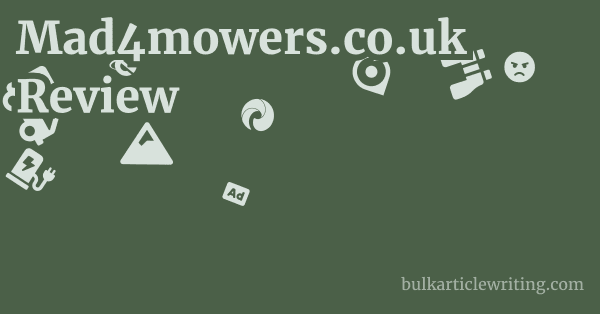 Mad4mowers.co.uk Review 1 by