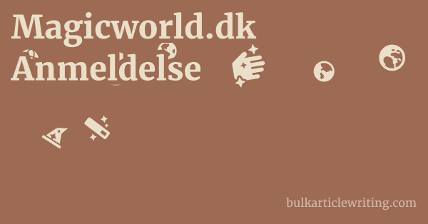 Magicworld.dk Anmeldelse 1 by Partners