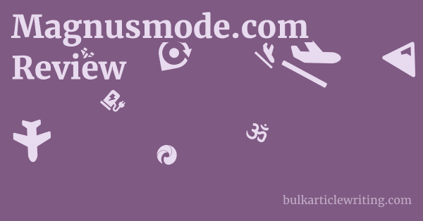 Magnusmode.com Review 1 by