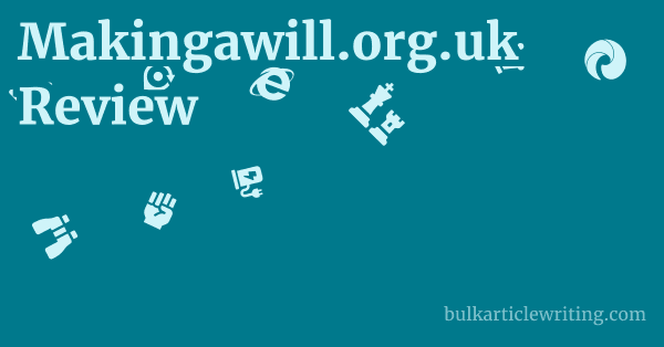 Makingawill.org.uk Review 1 by