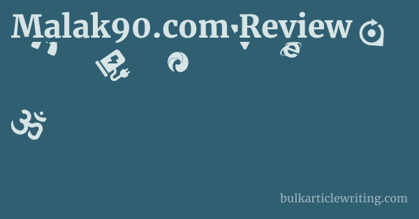 Malak90.com Review 1 by