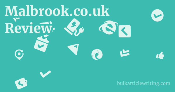 Malbrook.co.uk Review 1 by