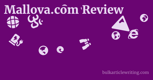 Mallova.com Review 1 by