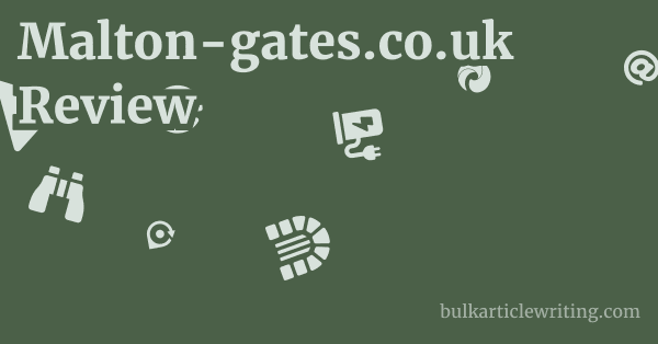 Malton-gates.co.uk Review 1 by Partners