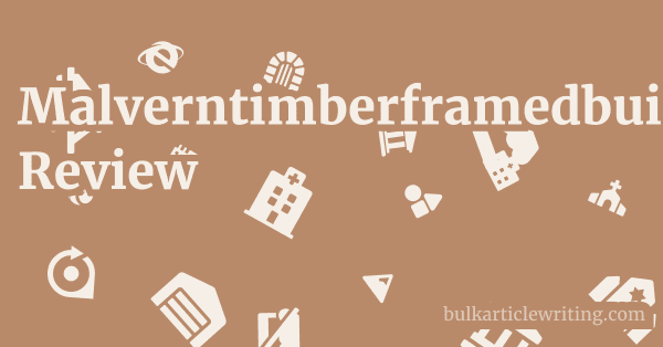 Malverntimberframedbuildings.co.uk Review 1 by