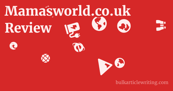 Mamasworld.co.uk Review 1 by