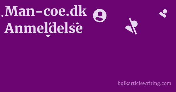 Man-coe.dk Anmeldelse 1 by