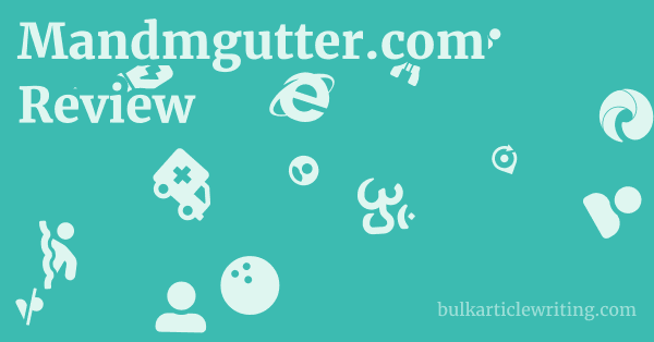 Mandmgutter.com Review 1 by