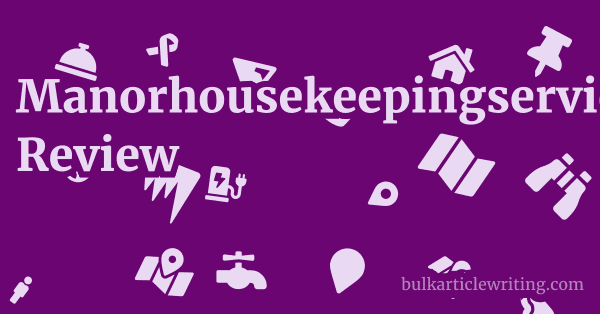 Manorhousekeepingservices.co.uk Review 1 by