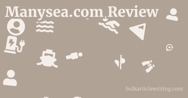 Manysea.com Review 1 by