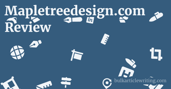 Mapletreedesign.com Review 1 by