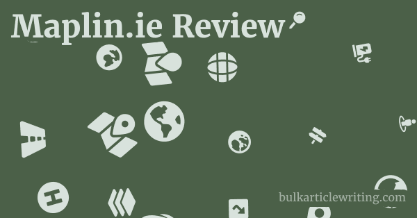 Maplin.ie Review 1 by