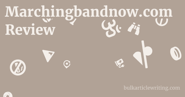 Marchingbandnow.com Review 1 by