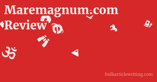 Maremagnum.com Review 1 by