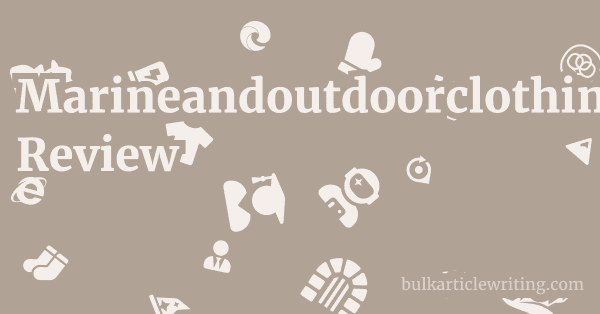 Marineandoutdoorclothing.co.uk Review 1 by