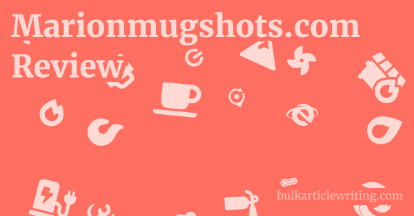 Marionmugshots.com Review 1 by