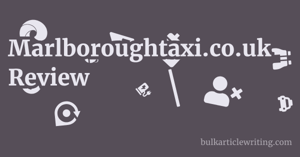 Marlboroughtaxi.co.uk Review 2 by Marlboroughtaxi.co.uk Review 1 by