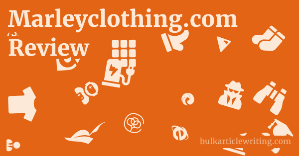 Marleyclothing.com Review 1 by