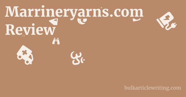 Marrineryarns.com Review 1 by