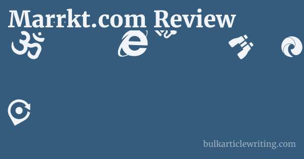 Marrkt.com Review 1 by