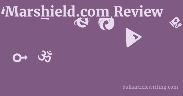 Marshield.com Review 1 by