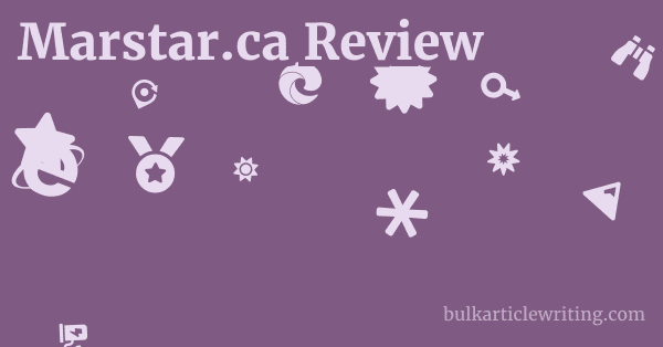 Marstar.ca Review