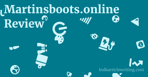 Martinsboots.online Review 1 by