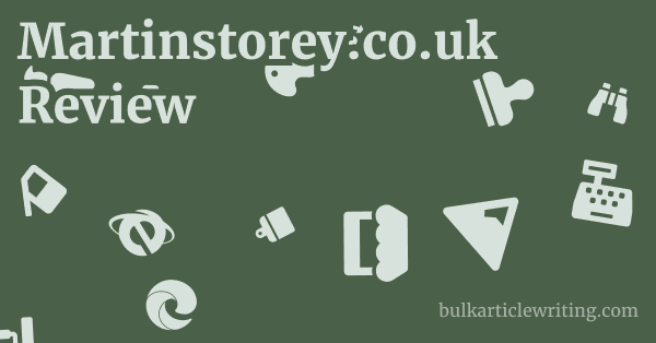 Martinstorey.co.uk Review 1 by