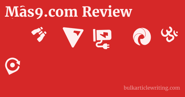 Mas9.com Review 1 by