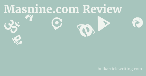Masnine.com Review 1 by