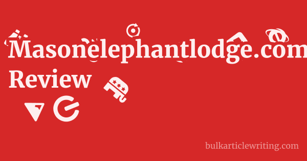 Masonelephantlodge.com Review 1 by