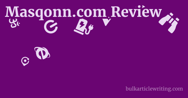 Masqonn.com Review 1 by