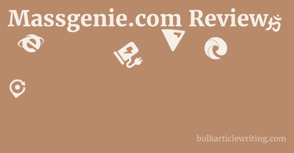 Massgenie.com Review 1 by