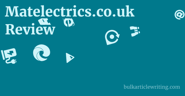 Matelectrics.co.uk Review 1 by