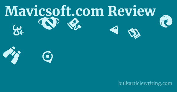 Mavicsoft.com Review 1 by